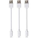 USB till Micro USB laddningskabel 3 st 1