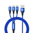 USB-laddningskabel för Micro USB / USB-C / Lightning 3
