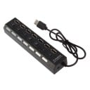 Laddare 7 USB-portar med switchar 3