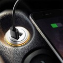 Dubbel USB billaddare K733 3
