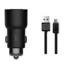 Dubbel USB-billaddare med kabel K736 3