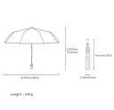 56 x 98 cm Parapluie pliant automatique Parapluie de voyage compact pour sac à main Parapluie résistant au vent pour protection 4