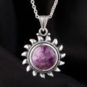 Halsband med hänge D416 5