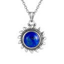 Halsband med hänge D416 7
