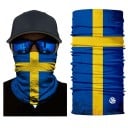 Halsduk med flaggtryck 6