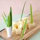 Piques en plastique pour tiges d'herbe 10 pcs 3
