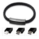 Armband USB-kabel USB-C / Micro USB / Lightning 2
