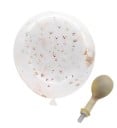 Födelsedagsballonger med konfetti - 5 st 9