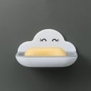 Porte-savon mural en forme de nuage 1