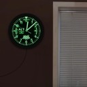 LED väggklocka 6