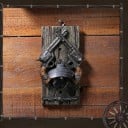 Vägghängd flasköppnare med westernmotiv 3