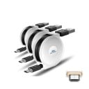 Navíjací kábel USB na Micro USB 8