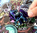 Neonklistermärken 50 st 3