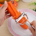 Grönsaksskalare i rostfritt stål 3