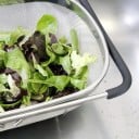 Durkslag i rostfritt stål med utdragbara handtag 6