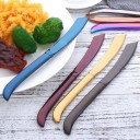 Cuchillo de carne de acero inoxidable 8 piezas 3