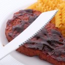 Cuchillo de carne de acero inoxidable 8 piezas 4
