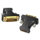 Dubbelriktad DVI 24+1 / HDMI M/F-adapter 2