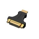 Dubbelriktad HDMI till DVI 24+5 M/F-adapter 1