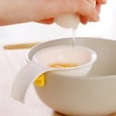 Äggvita och äggula separator med silikonhållare 1