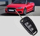 Skyddande nyckelfodral för Audi 5