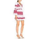 Mini rochie originală cu mâneci lungi 4