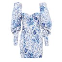 Mini rochie originală cu mâneci lungi A2778 1