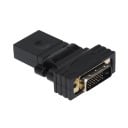 HDMI till DVI 24+1 F/M vridbar adapter 6