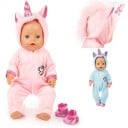 Unicorn jumpsuit för docka 3