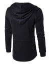 Manteau noir pour homme Jake 3