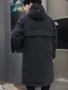 Lång vinterjacka för män F1239 3