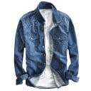 Denimskjorta för män 7