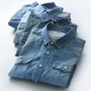 Denimskjorta för män 9
