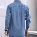 Denimskjorta för herr F632 6