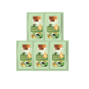 5er-Set Natürliches Kräuter-Haarfärbeshampoo 5 Minuten Grauabdeckung Ernährung Regeneration Sanfte Zusammensetzung Pflanzenextrakte Keine Reizung 1