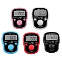 6-Digit Handheld Electronic Counter LCD Digital Timer Plastic Step and Time Counting High Precision Sensor 7