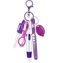 6-in-1 Multifunktions-Druckkugelschreiber für Krankenschwestern mit LED-Taschenlampe, Klappschere, Schlüsselanhänger, Marker 3