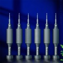 6-in-1-Präzisionsschraubendreher-Set in einer Geschenkbox mit Aluminiumgriffen für feine Elektronikreparaturen 2