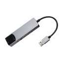 6-in-1 USB External Optical Sound Card Aluminium Audio Adapter for Laptop Microphone Headphones Stereo Output Multi-channel Converter 3