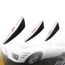 6 pcs Black Bumper Protection Strips 20 cm 16.5 cm 13.5 cm Universal Collision Kit for Car Tuning Decorative Front Bumper Protection 3