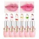 6 pcs ensemble de rouges à lèvres en gel Change de couleur selon la température et l'humidité des lèvres Formule hydratante résistante à l'eau 4