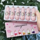 6 pcs set de barras de labios en gel Cambia de color según la temperatura y la humedad de los labios Fórmula hidratante resistente al agua de larga 2
