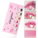 6 pcs set de barras de labios en gel Cambia de color según la temperatura y la humedad de los labios Fórmula hidratante resistente al agua de larga 5