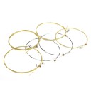 6 pcs Set of Strings for Acoustic Guitar Brass Hexagonal Steel Core Durable Guitar Strings with Clear Tone and Long Lifespan 1