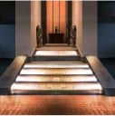 6 pièces de lumières LED solaires pour escaliers Blanc chaud Éclairages décoratifs extérieurs Étanches IP65 Éclairage design de terrasse de clôture 3