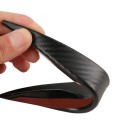 6 pièces de protection pour pare-chocs 20 cm 16,5 cm 13,5 cm Ensemble universel anti-collision avec motif carbone Décorations de tuning pour l'avant du véhicule 2