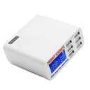 6-ports ladestation med display 1
