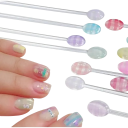 6 pz Set di smalti per unghie 6 ml Toni estivi delicati Mini pennello per disegni dettagliati DIY nail art 4