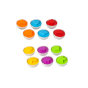 6 pz uova educative sensoriali 4,5 x 5 cm Classificazione delle forme in scatola di plastica Croce Cuore Stella Sviluppo della motricità e coordinazione per bambini 3+ 8