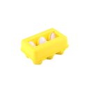 6 stuks sensorische educatieve eieren 4,5 x 5 cm Vormen sorteren in plastic doos Kruis Hart Ster Ontwikkeling van motoriek en coördinatie 6
